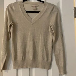 Banana Republic glittery sweater, Size S